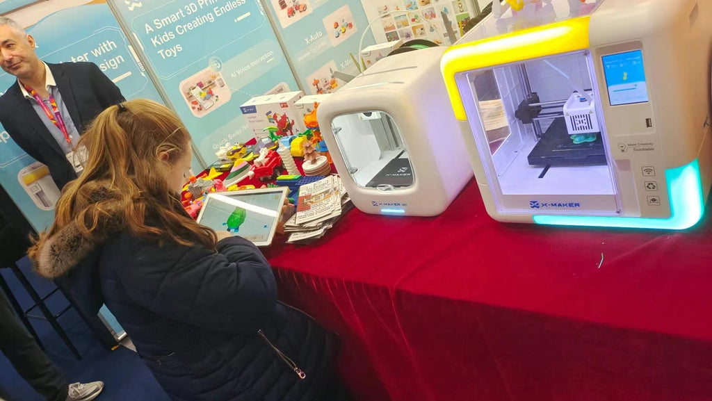 🚀 Exciting Times at BETT Show with X-MAKER 3D Printer and X-MAKER JOY 3D Printer!