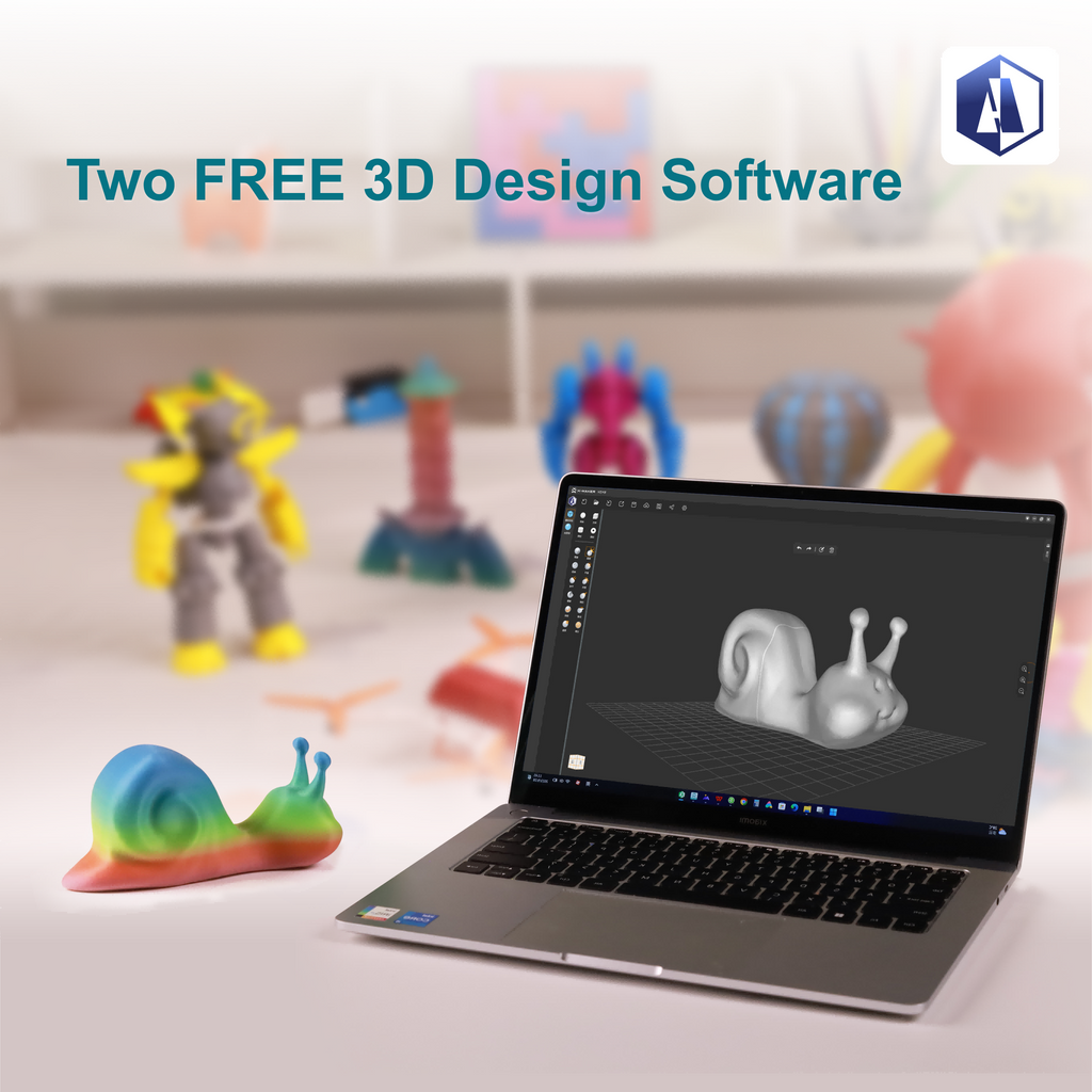XMAKER features - Two FREE 3D Design Software
