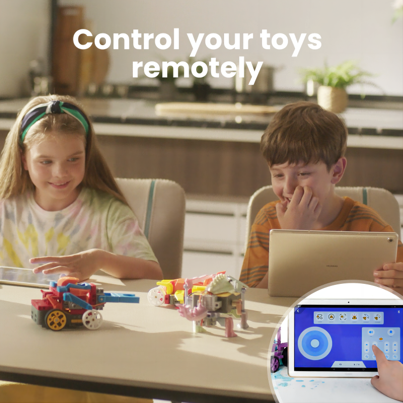 product benefit - Control your toys remotely